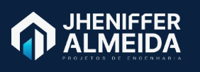 Logo Jheniffer Almeida Projetos de Engenharia